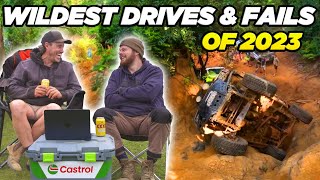 Rolled 4WDs Car Fires Huge Sends  2023s CRAZIEST 4WD MOMENTS [upl. by Tija]