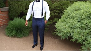 How to Wear Suspenders for Men Mastering Style and Attachment [upl. by Eiruam811]