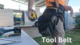 Tool Belt Setup What is in my Tool belt as a 3rd year Apprentice Carpenter [upl. by Underwood]