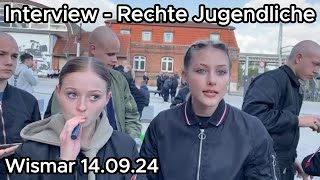 CSD Gegendemo Interview  Wismar 140924 [upl. by Thad123]