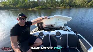 Supercharged family fun machine the Scarab 165 is hands down the best entry level jet boat [upl. by Obaza]