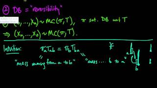 ML 186 Detailed balance aka Reversibility [upl. by Eelana458]