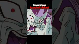 Frieza refuses to admit defeat  Dragon Ball Z [upl. by Ahsinod]