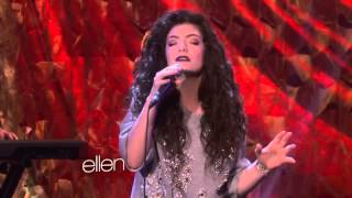 Lorde Performs Royals on the Ellen Show [upl. by Burbank]