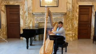 Verbier Festival Orchestra Harp Audition  Jonathan Schneider [upl. by Bowe105]