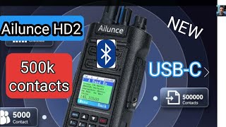 NEW  AILUNCE HD2  500000 contacts BlueTooth RADIO USBquotCquot [upl. by Leifer23]