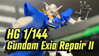 HG 1144 Gundam Exia Repair II Review [upl. by Enilav8]