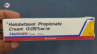 Halovate Cream  Halobetasol Propionate Cream  Halovate Cream Uses benefits dosage review in hindi [upl. by Annayram]