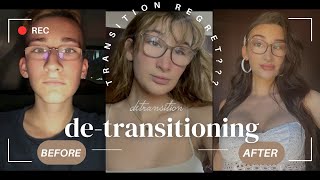 admitting my transition regret transgender detransition [upl. by Say289]