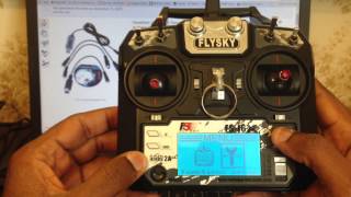 Flysky Fsi6x and Fsi6 Setup Procedure For USB Flight Simulator Cable [upl. by Oivat91]