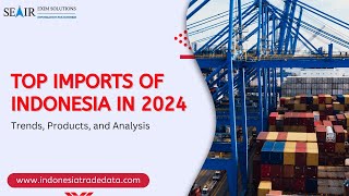 Top Imports of Indonesia in 2024 Trends Products and Analysis [upl. by Acimat]