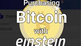 Einstein Exchange  How to buy Bitcoin [upl. by Cochran]