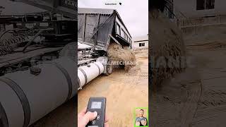 Control the towed trailer of a truck with a remote control shortsfeed shortvideo truck remote [upl. by Acsecnarf]