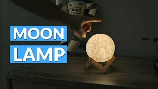 A Moon Lamp That You Touch To Turn OnOff [upl. by Powder]