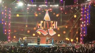 Aliyah entrance with new theme  WWE SmackDown 42922 [upl. by Asabi]