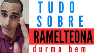 💡O MELHOR 16x mais potente que a melatonina remedio pra dormir ramelteona rahime rozerem [upl. by Anjela]