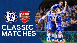 Chelsea 60 Arsenal  Record Win In Wengers 1000th Game  Premier League Classic Highlights [upl. by Izy]