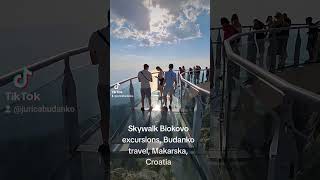 Skywalk Biokovo excursions Budanko travelMakarska Croatiaskywalkbiokovotaxi mountains biokovo [upl. by Nannaihr222]