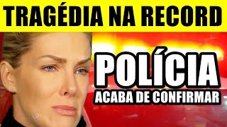 POLÍCA É CHAMADA ÀS PRESSAS NA RECORD ALEXANDRE CORREA fez isso com ANA HICKMANN [upl. by Ruby473]