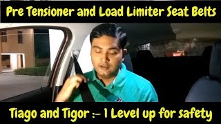 क्या होती है Pre Tensioner and Load Limiter Seat Belt Also in CIAZ i20 [upl. by Lombardo]