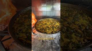 La Paella più iconica della Spagna food [upl. by Nylorak]