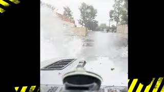 Flooded Street Driving  Los Angeles CA [upl. by Jessamyn]