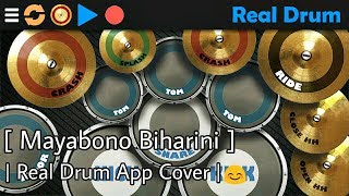 Mayabono Biharini  Bengali song   Real Drum App Cover [upl. by Llenej]