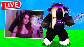 🔴LIVE ROBLOX BEDWARS🔴VARIETY GAMES LATER🔴 [upl. by Shandy]