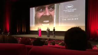 Katharina Kubrick introduces The Shining at Cannes 2019 [upl. by Brinson]