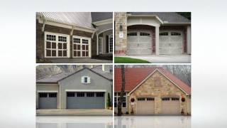 Garage door styles amp designs  Selecting a new garage door for your home [upl. by Hamil]