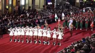 Porterville HS Panther Band  2013 Hollywood Christmas Parade [upl. by Arny]