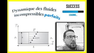 Ecoulement Couette Equations de Navier Stokes [upl. by Bamby]