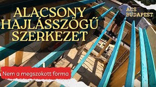 NEM A MEGSZOKOTT FORMA  Alacsony hajlásszögű szerkezet 3 rész [upl. by Avlem]