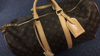 Louis Vuitton Keepall 45 Review  Cabin Essentials [upl. by Reinwald]