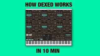 Get started with Dexed the Free VST FM synths based on the Yamaha DX7 [upl. by Edgell820]