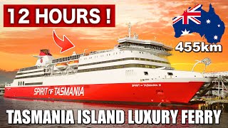 🇦🇺Riding Australias Most Luxurious Overnight Ferry to Tasmania Island  Spirit of Tasmania [upl. by Enitsirk]