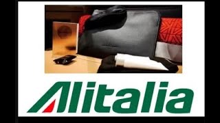 ALITALIA TOKYO ROMA FIRST CLASS MAGNIFICA 東京ローマファーストクラスアリタリア航空 [upl. by Melvyn]