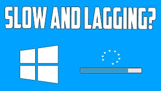 How To Fix Windows 10 LaggingSlow Problem Quick Fix [upl. by Eseret]