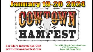 Cowtown Hamfest 1920 Jan 2024 Forest Hills TX [upl. by Isyak791]