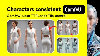 ComfyUI Characters consistent ComfyUI uses TTPLanet Tile Control similarity workflow and install [upl. by Neliac]