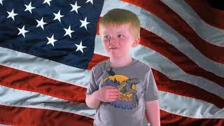 The Pledge of Allegiance  July 4 2023  Happy Fourth of July  Independence Day [upl. by Opportuna]