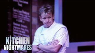 Young Chef rushed to Hospital  Ramsays Kitchen Nightmares [upl. by Sink]