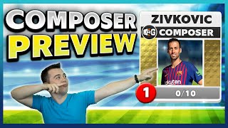 ZIVKOVIC NEW GOLDEN PLAYER in SCORE MATCH COMPOSER  PREVIEW [upl. by Radmilla]