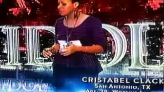 HD American Idol 2013 Episode 5  San Antonio Auditions  Cristabel Clack January 30 2013 [upl. by Ibloc930]