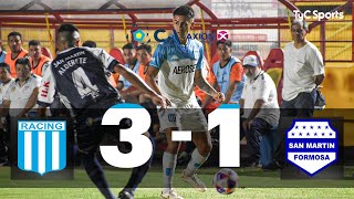 Racing 31 San Martín F  Copa Argentina 2023  32vos de final [upl. by Letnahc]