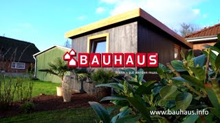 In 6 Schritten zum selbst gebauten Gartenhaus – so geht’s  BAUHAUS [upl. by Ayitahs]