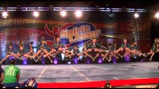 Jersey All Stars Emeralds  1st Place National Champs Spirit Cheer quotBeast of the Eastquot 11914 [upl. by Adamina88]