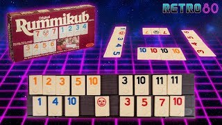 Retro80 20 🎲 Arxon Rummikub  Spiel des Jahres 1980 [upl. by Niwled14]