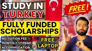 Study in Turkey for 100 Free  Sabanci University Graduate Scholarship  Fully Funded 2024 [upl. by Mehitable]