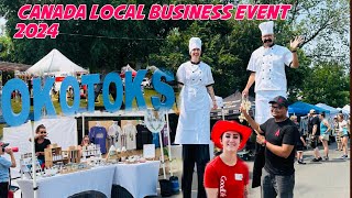 Explore Taste of Okotoks event  Support Local Business  how to grow your business in small town [upl. by Gerladina]